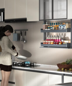 KỆ GIA VỊ NÂNG HẠ ĐIỆN EUROGOLD ESV8970PRO - 45