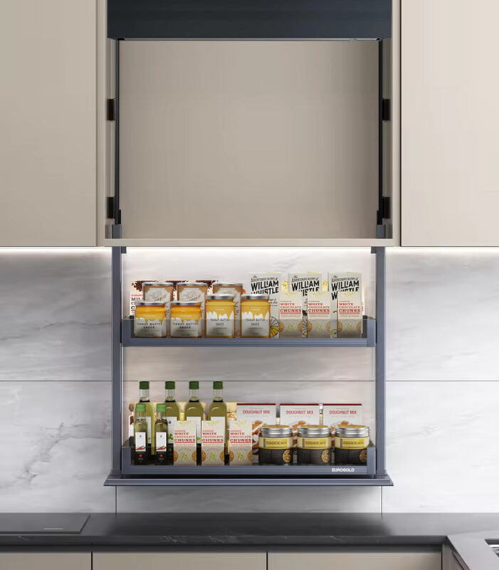 KỆ GIA VỊ NÂNG HẠ ĐIỆN EUROGOLD ESL8860