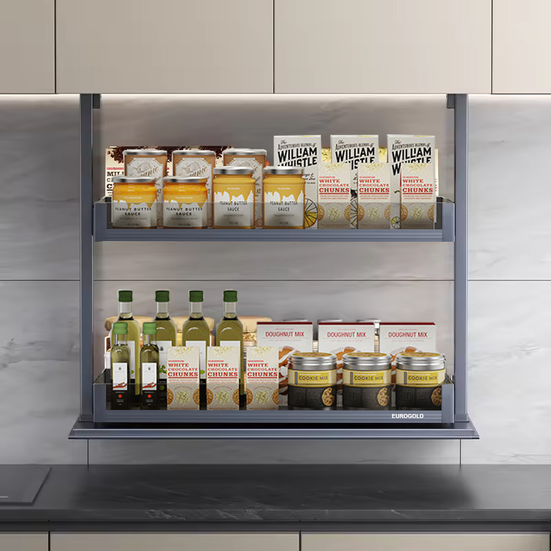 KỆ GIA VỊ NÂNG HẠ ĐIỆN EUROGOLD ESL8860