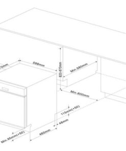 MÁY RỬA BÁT EUROSUN SMS81EU71B