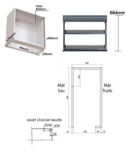 KỆ GIA VỊ NÂNG HẠ ĐIỆN EUROGOLD ESL8880 - 29