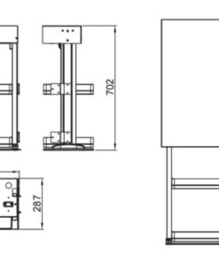 GIÁ GIA VỊ NÂNG HẠ ĐIỆN GARIS GL05.8AT