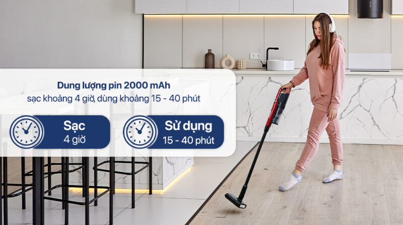 MÁY HÚT BỤI KHÔNG DÂY HITACHI PV-X95N MRE