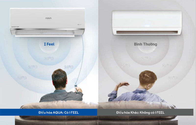 MÁY LẠNH AQUA INVERTER 1.5 HP AQA-RUV13RB3