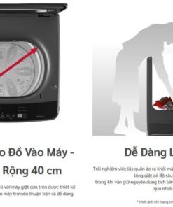 MÁY GIẶT HITACHI INVERTER 9 KG LTL 09MV00(GG) - 57