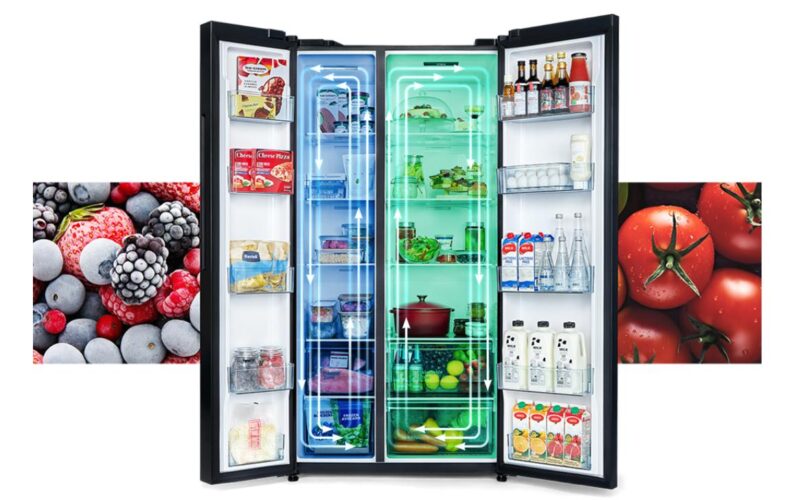 TỦ LẠNH HITACHI INVERTER 656 LÍT HRSN9713ESMGWVN