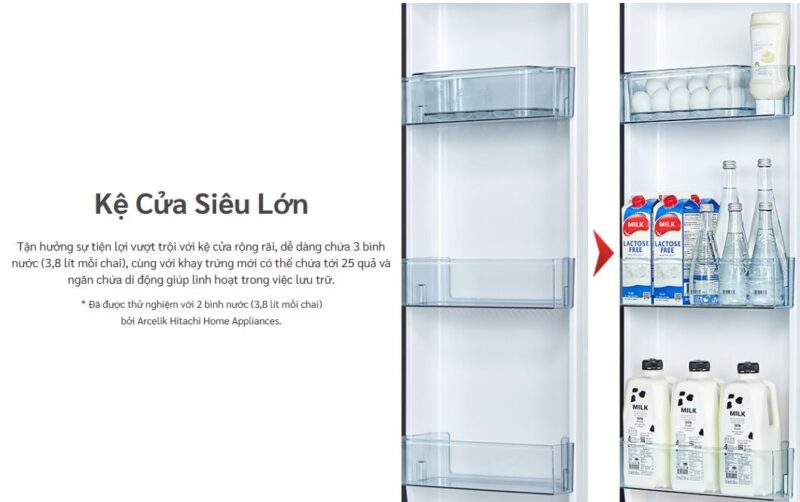 TỦ LẠNH HITACHI INVERTER 656 LÍT HRSN9713ESUVN