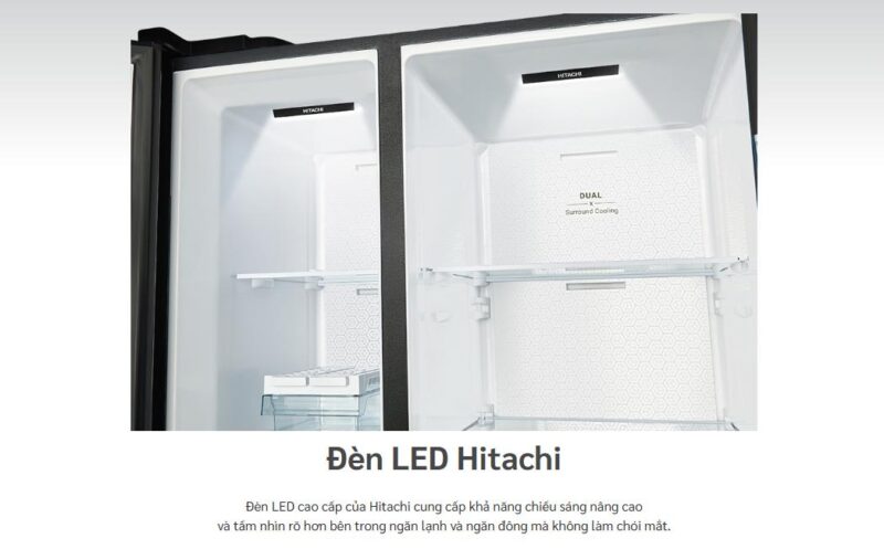 TỦ LẠNH HITACHI INVERTER 656 LÍT HRSN9713ESUVN