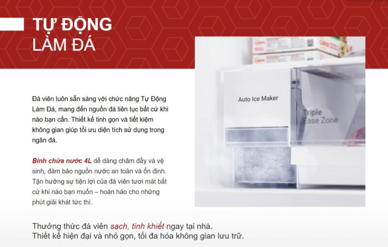 TỦ LẠNH HITACHI INVERTER 409 LÍT HRTN6443SAGMGVN