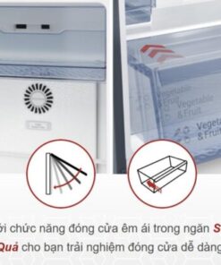 TỦ LẠNH HITACHI INVERTER 374 LÍT HRTN6408SAGMGVN - 79