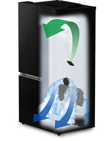 TỦ LẠNH HITACHI INVERTER 569 LÍT R-WB640PGV1(GMG) - 18 TỦ LẠNH HITACHI INVERTER 569 LÍT R-WB640PGV1(GMG) - 17