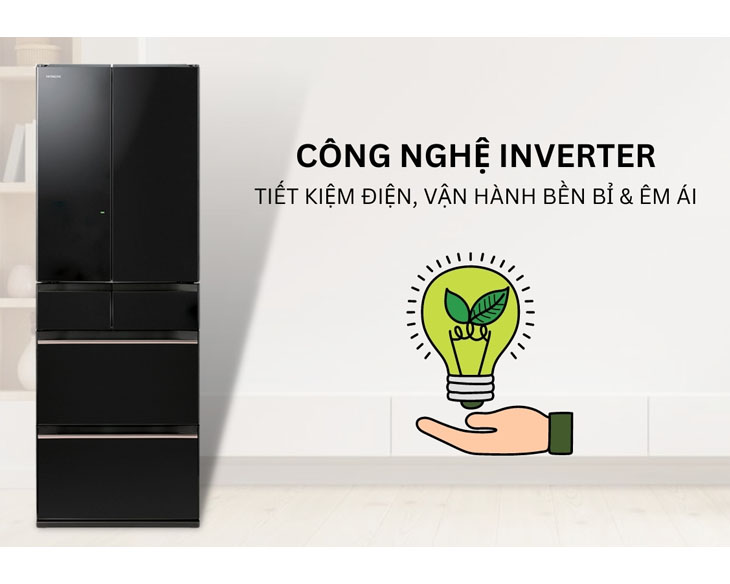 TỦ LẠNH HITACHI INVERTER 540 LÍT R-HW540RV(XK) - 14 TỦ LẠNH HITACHI INVERTER 540 LÍT R-HW540RV(XK) - 13
