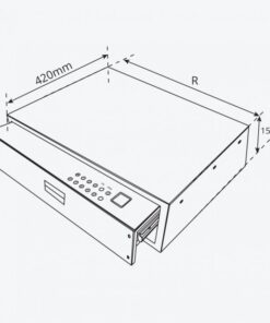 KÉT SẮT NGĂN KÉO ÂM TỦ GARIS GWS47 - 7 KÉT SẮT NGĂN KÉO ÂM TỦ GARIS GWS47