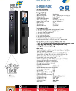 KHÓA CỬA THÔNG MINH DEMAX EL-MS999 AI CNC - 7