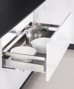 GIÁ XOONG NỒI HỘP 2 LỚP ĐÁY, GẮN CÁNH EUROGOLD EUB7575 - 13