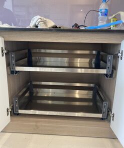 GIÁ XOONG NỒI HỘP 2 LỚP ĐÁY, GẮN CÁNH EUROGOLD EUB7560 - 19