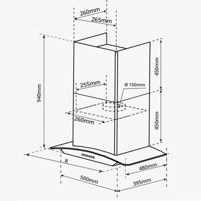 MÁY HÚT MÙI GARIS G3119 - 14 MÁY HÚT MÙI GARIS G3119