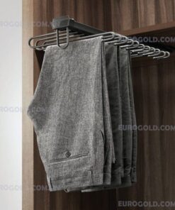 Móc treo quần âu đôi ray giảm chấn Eurogold EUA7120