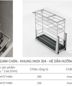 GIÁ GIA VỊ INOX NAN DẸT EUROGOLD EPD4620VX - 9