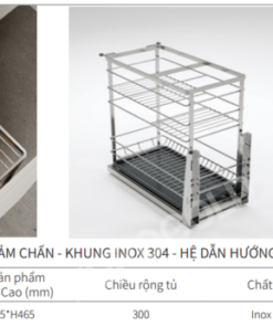 GIÁ GIA VỊ INOX NAN DẸT EUROGOLD EPD4630VX - 21