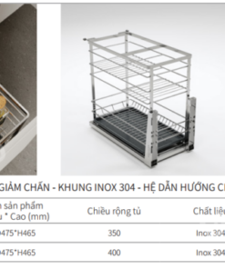 GIÁ GIA VỊ INOX NAN DẸT EUROGOLD EPD4635VX - 21