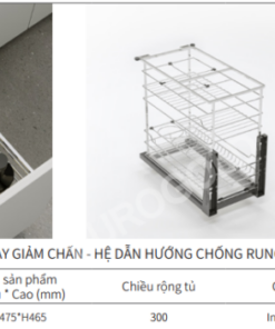 GIÁ GIA VỊ INOX NAN VUÔNG EUROGOLD ERV4430VX - 9