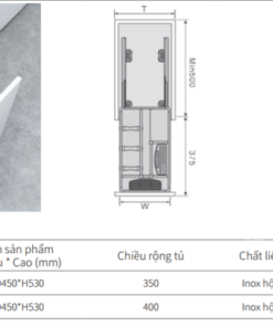 GIÁ DAO THỚT CHAI LỌ EUROGOLD EUB5535 - 13