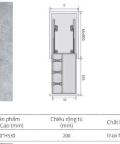 GIÁ GIA VỊ HỘP EUROGOLD EUB4520 - 9