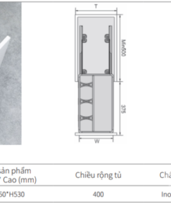 GIÁ GIA VỊ HỘP EUROGOLD EUB4540 - 9