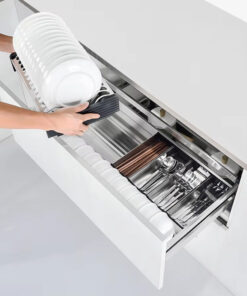 GIÁ BÁT ĐĨA HỘP 2 LỚP ĐÁY, GẮN CÁNH EUROGOLD EUB6560 - 35