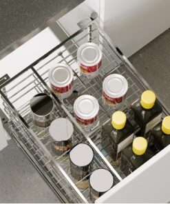 GIÁ GIA VỊ INOX NAN VUÔNG EUROGOLD ERV4435VX - 7