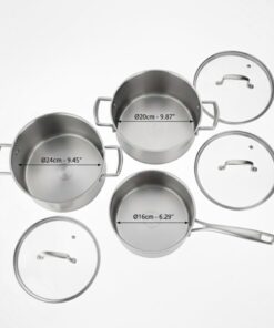 Bộ nồi 6 món Malloca COZY SA199