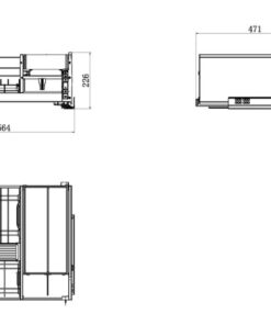 GIÁ BÁT ĐĨA HỘP NHÔM EUROGOLD EMG7570 - 17