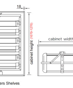 Kệ để giày thông minh Eurogold EUA1306