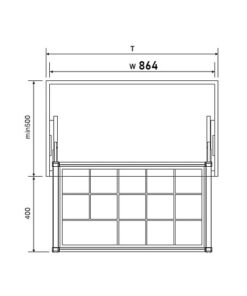 Giá để đồ trang sức Eurogold EUA6190