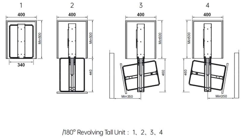 TỦ KHO NAN DẸT CÁNH RÚT MỞ EUROGOLD EKX10640