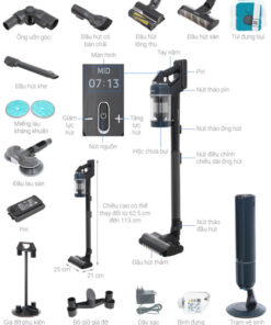 Máy Hút Bụi Bespoke Samsung VS20B95993B/SV