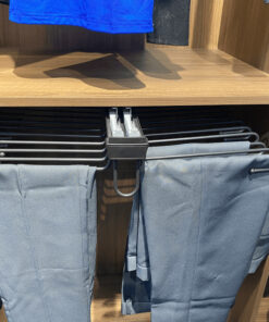 Móc treo quần âu đôi ray giảm chấn Eurogold EUA7120B