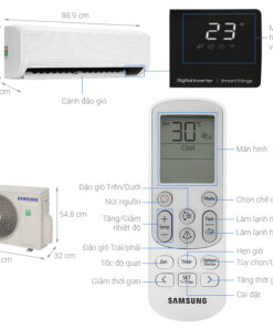 Máy lạnh Samsung Inverter 2 HP AR18CYFCAWKNSV