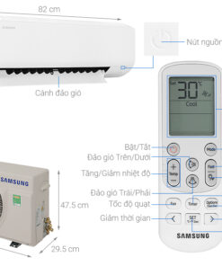 Máy lạnh Samsung Inverter 1.5 HP AR13DYHZAWKNSV