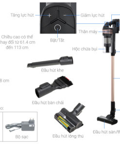 Máy hút bụi không dây Samsung VS15A60AGR7/SV