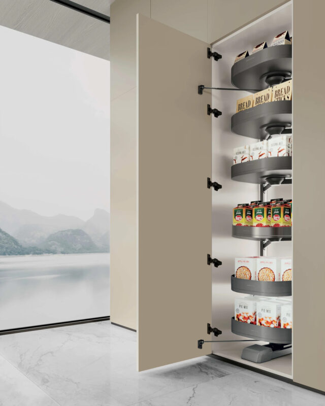 TỦ KHO XOAY ÂM TỦ NHÔM ANODE EUROGOLD EUM6L60XG