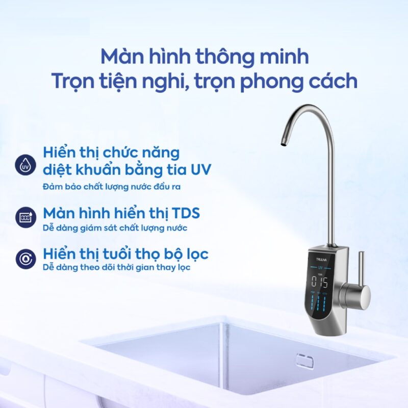 Máy lọc nước Truliva UR5840 Prenium - 7 Máy lọc nước Truliva UR5840 Prenium