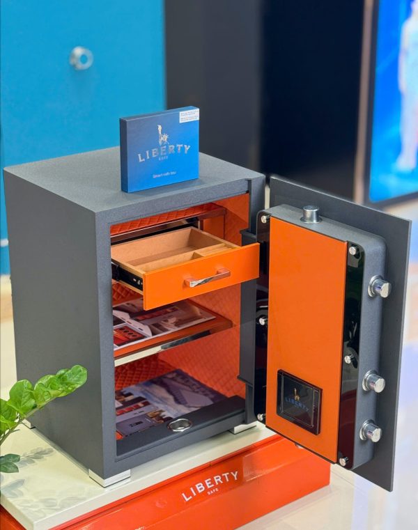 KÉT SẮT THÔNG MINH LIBERTY LB50 S9 PRO NỈ XÁM - 4 KÉT SẮT THÔNG MINH LIBERTY LB50 S9 PRO NỈ XÁM - 3