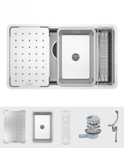 Chậu rửa bát chống xước Konox Dekor 8044SU