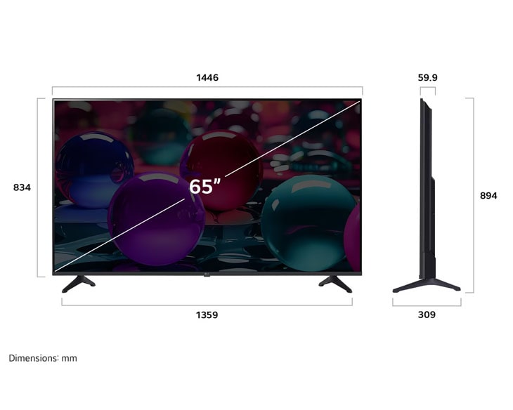 Smart Tivi LG AI 4K 65 Inch 65UA7350PSB - 2 Smart Tivi LG AI 4K 65 Inch 65UA7350PSB