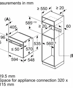 LÒ NƯỚNG BOSCH HBA514BB3 SERIES 4 - 51