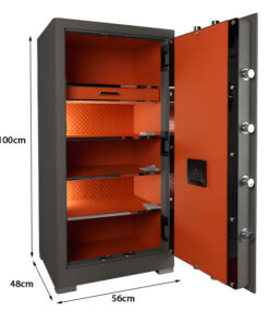 KÉT SẮT LIBERTY LB1000PRO NỈ XÁM - 35