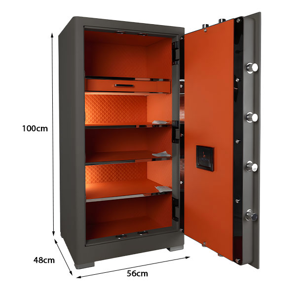 KÉT SẮT LIBERTY LB1000PRO NỈ XÁM