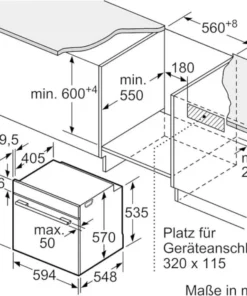 Lò nướng âm tủ Bosch HBA514BS3 - 8 Lò nướng âm tủ Bosch HBA514BS3